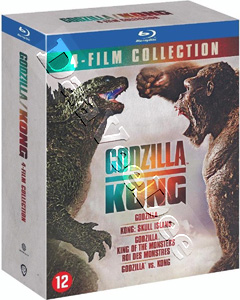 Godzilla / Kong Collection - 4-Disc Boxset  (Blu-Ray)
